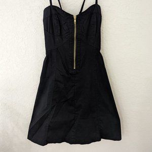 VENUS Black Cross Strap Dress, Size S/M